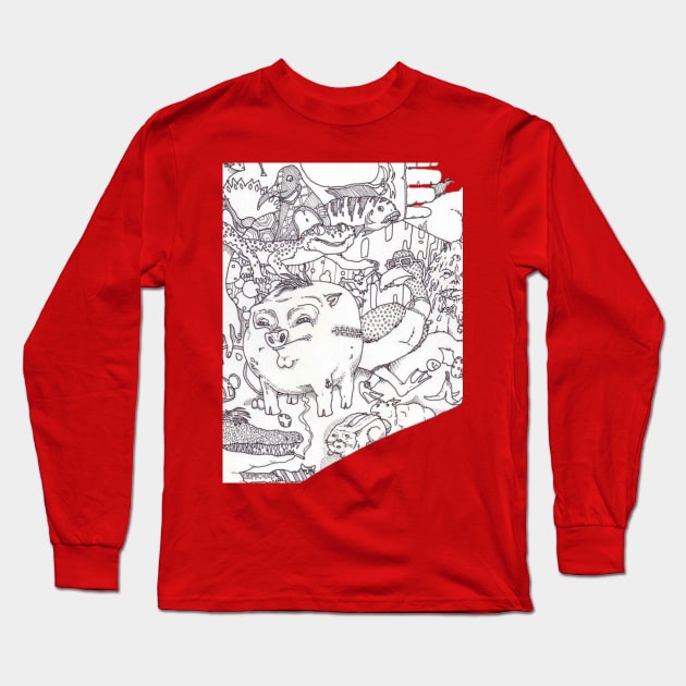 Great and small Long Sleeve T-Shirt by MichaelHegarty